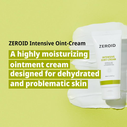 ZEROID Intensive Oint Cream 80ml / 2.7oz Richly Moisturizing K-beauty