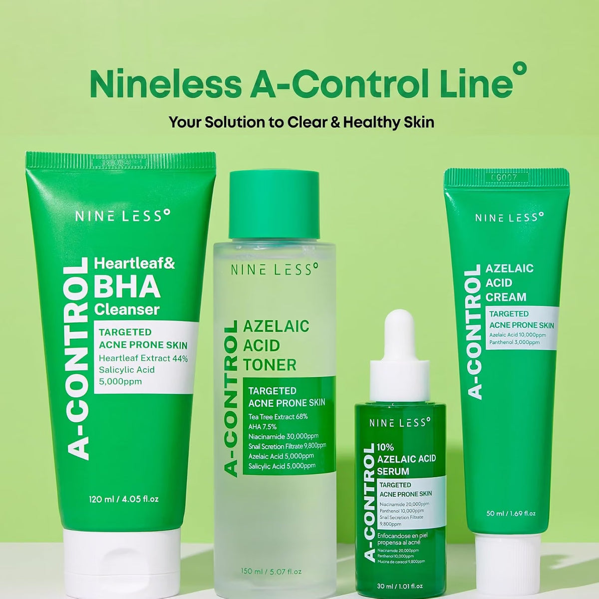 NINELESS A-Control Azelaic Acid Cream 50ml