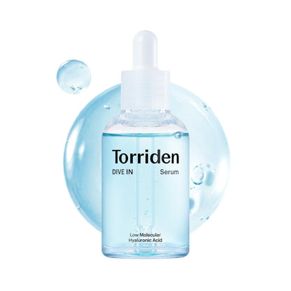Torriden DIVE IN Hyaluronic Acid Serum 50ml | Deep Hydration to Get Glow Skin | Hyaluronic Acid, Panthenol, Allantoin | Korean Facial Serum