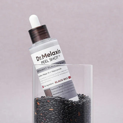 Dr. Melaxin Peel Shot Glow Black Rice Peeling Ampoule 80ml