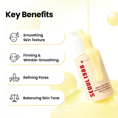 SEOUL 1988 Serum : Retinal Liposome 2% + Black Ginseng