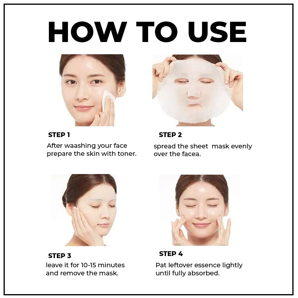 MISSHA Airy Fit Sheet Mask Rice Cloth Mask Ampoule Type Moisturising Anti-Ageing