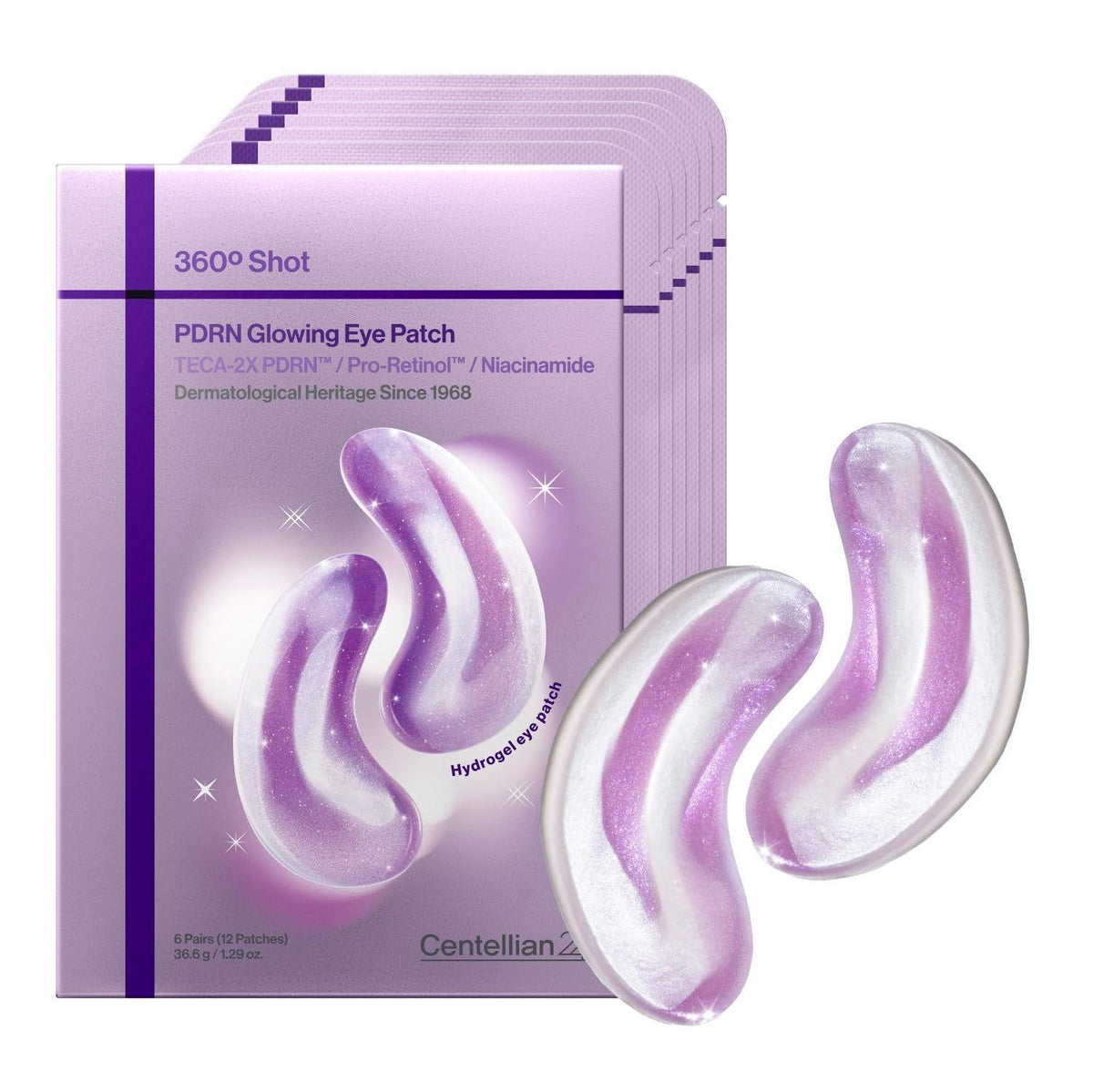 Centellian24 360° Shot PDRN Glowing Eye Patch 6 Pairs