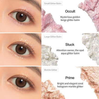 UNLEASHIA | Glitterpedia Lidschatten |Palette|Augen-Make-up|Punkt-Make-up Vegan|Kosmetik|Koreanische Kosmetik|Täglich|matt|glitter|schimmer|perlmutt|täglich|party|funkelnd…