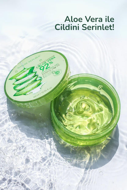 Nature Republic Soothing & Moisture Aloe Vera 92% Gel Mist, 150 Gram