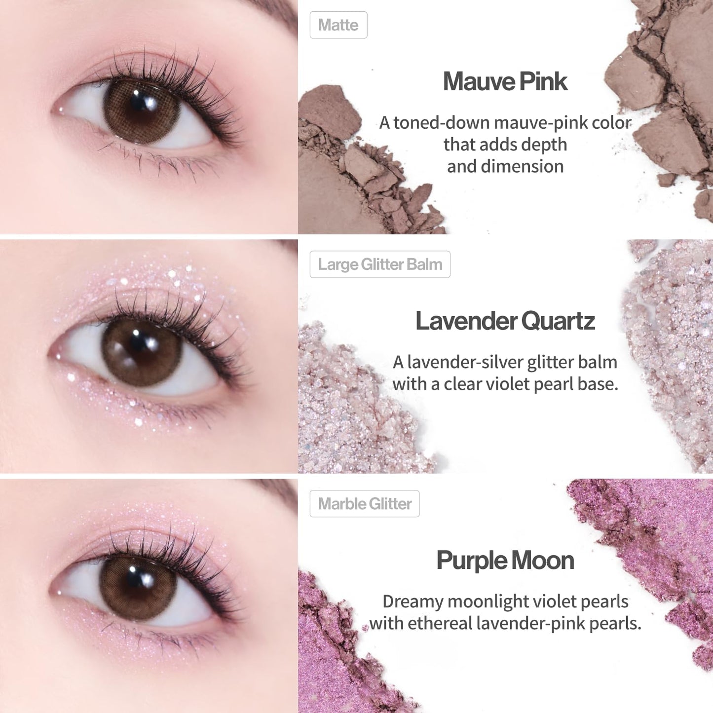 UNLEASHIA | Glitterpedia Lidschatten |Palette|Augen-Make-up|Punkt-Make-up Vegan|Kosmetik|Koreanische Kosmetik|Täglich|matt|glitter|schimmer|perlmutt|täglich|party|funkelnd…