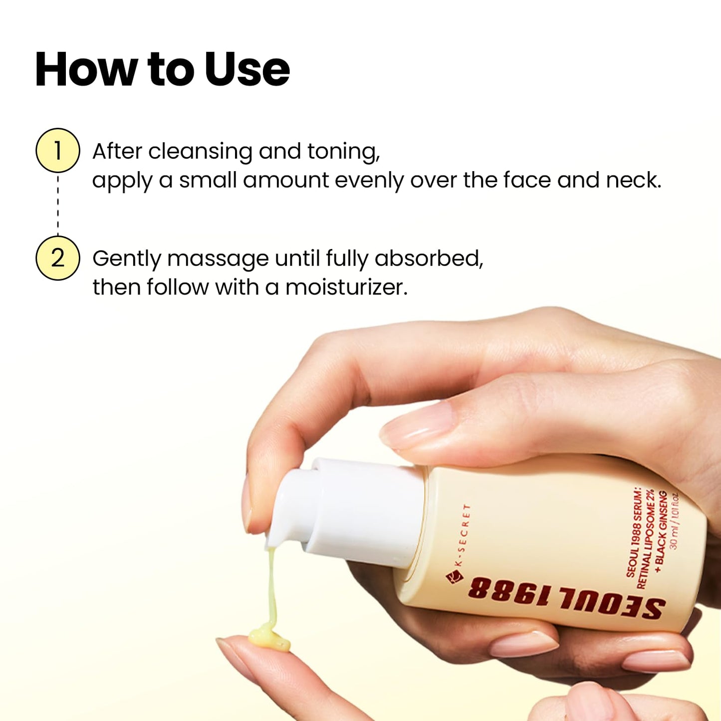 SEOUL 1988 Serum : Retinal Liposome 2% + Black Ginseng