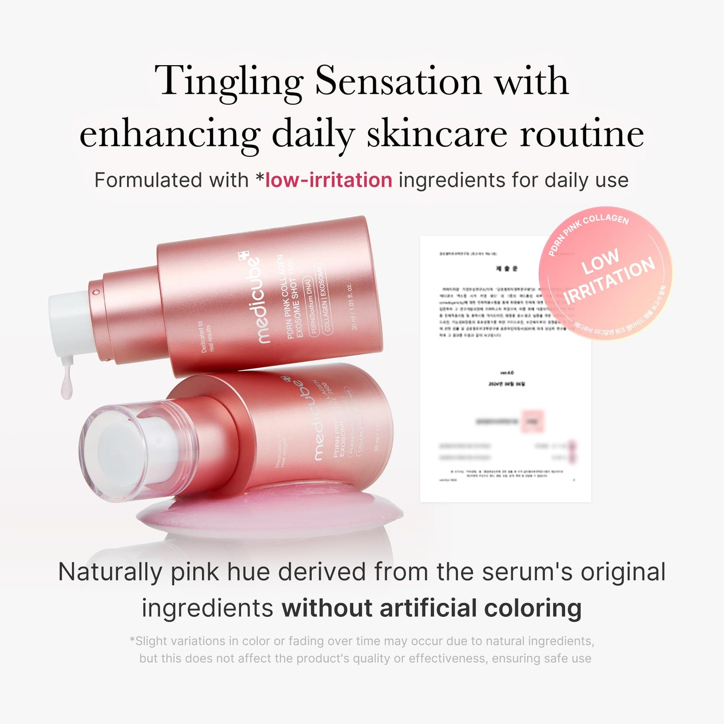 Medicube PDRN Pink Exosome Shot 7500 Serum 30 ml