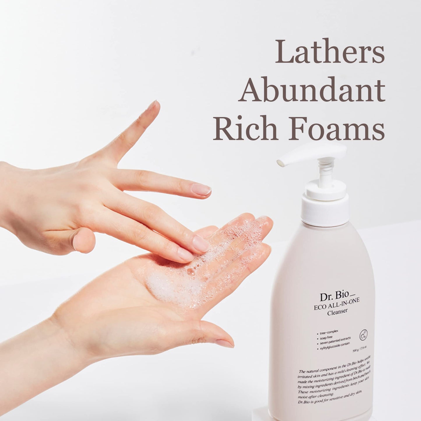 Daily Moisturizing Family Mild Lotion - Dr.Bio Best Hydration Lotion for Extremely Dry and Sensitive Skin | Non-greasy & Fast-absorbing | Long Lasting Moisture for Face, Body and Hand