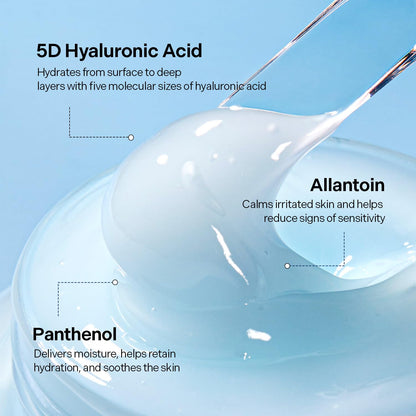 Torriden DIVE IN Hyaluronic Acid Soothing Cream | Revitalizing Facial Moisturizer for Sensitive and Dry Skin | Hyaluronic Acid, Panthenol, Allantoin