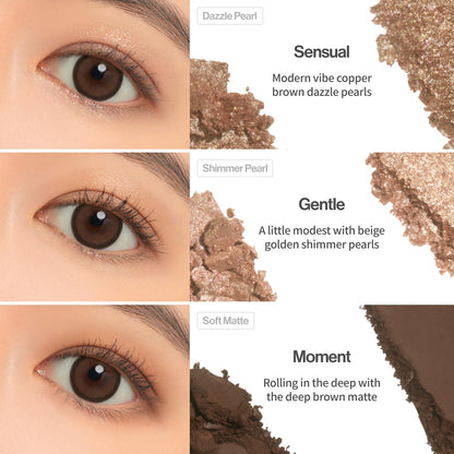 UNLEASHIA | Glitterpedia Lidschatten |Palette|Augen-Make-up|Punkt-Make-up Vegan|Kosmetik|Koreanische Kosmetik|Täglich|matt|glitter|schimmer|perlmutt|täglich|party|funkelnd…