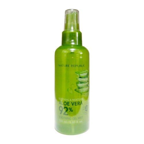 Nature Republic Soothing & Moisture Aloe Vera 92% Gel Mist, 150 Gram