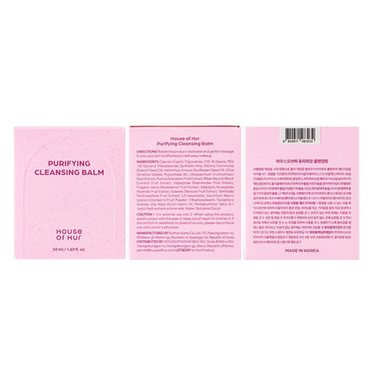 House of Hur Cleansing Balm | Hydrating & Calming Korean Skincare | 1.69fl.oz