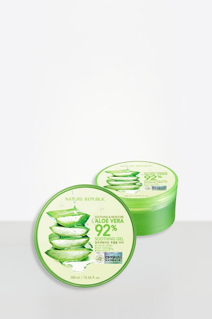 Nature Republic Soothing & Moisture Aloe Vera 92% Gel Mist, 150 Gram