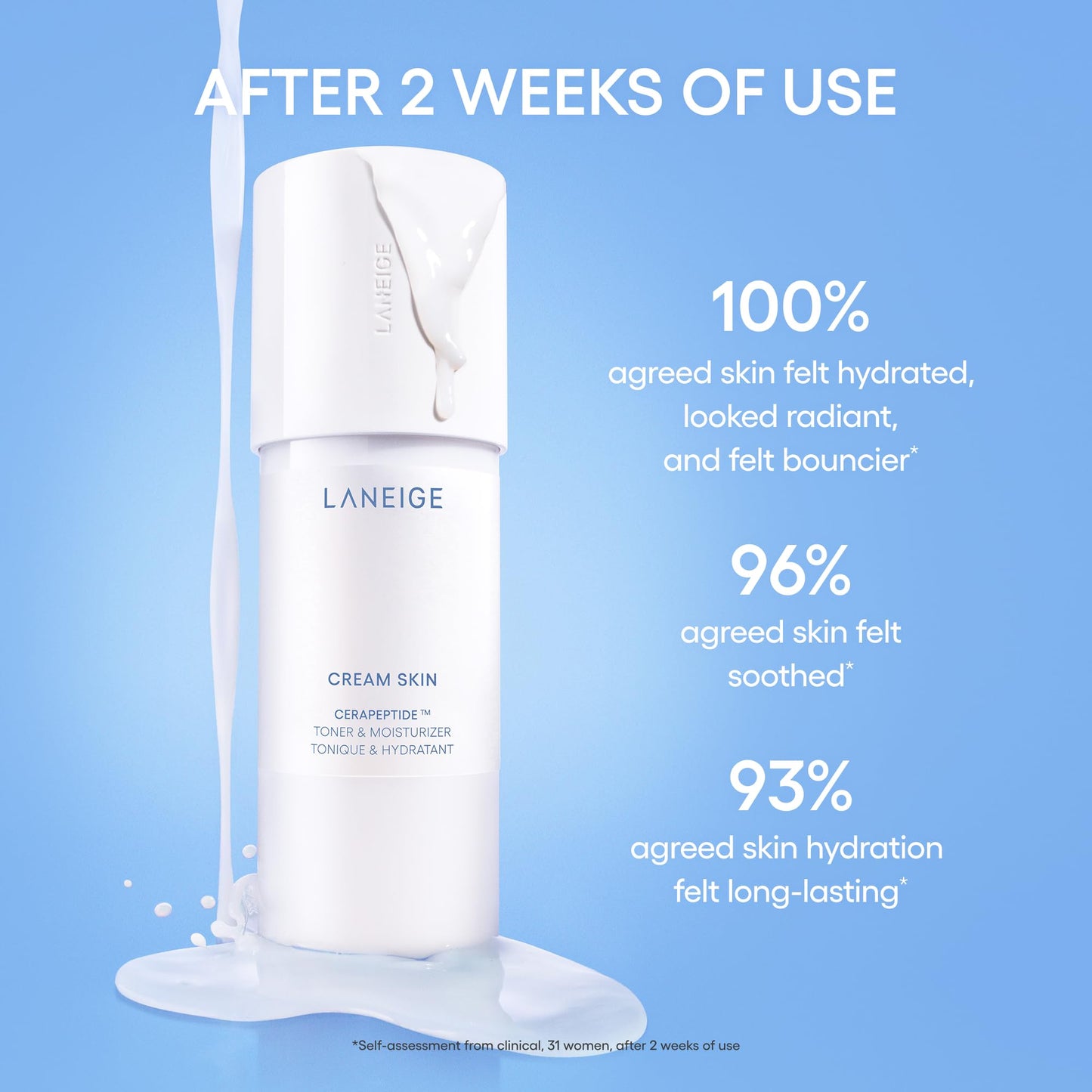 LANEIGE Cream Skin Toner & Moisturizer 2-In-1