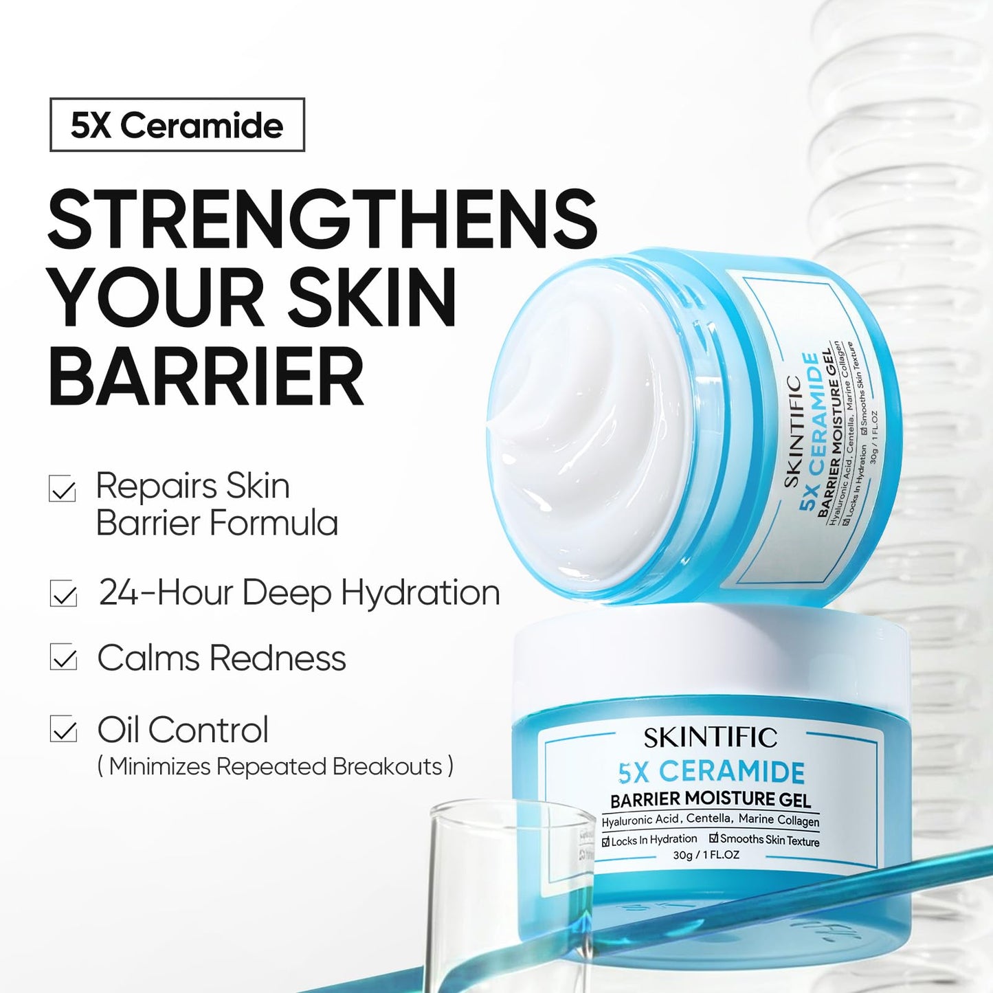 SKINTIFIC - 5X Ceramides Moisture Barrier Cream