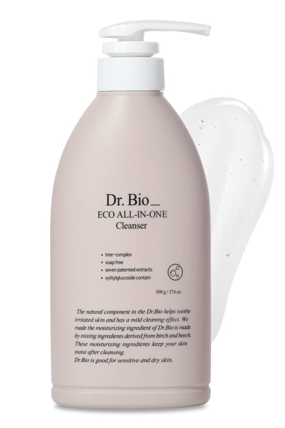 Daily Moisturizing Family Mild Lotion - Dr.Bio Best Hydration Lotion for Extremely Dry and Sensitive Skin | Non-greasy & Fast-absorbing | Long Lasting Moisture for Face, Body and Hand
