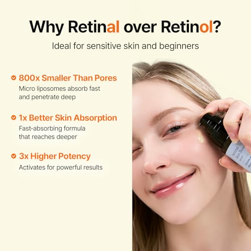 MEDITHERAPY Retinal Skin Booster Serum – Daily Retinal 100ppm for Beginners, Non-Irritating Retinol for Face & Body – Pore Minimizer, Wrinkle Treatment, Glass Skin – Korean Skin Care, Large Size (150ml)