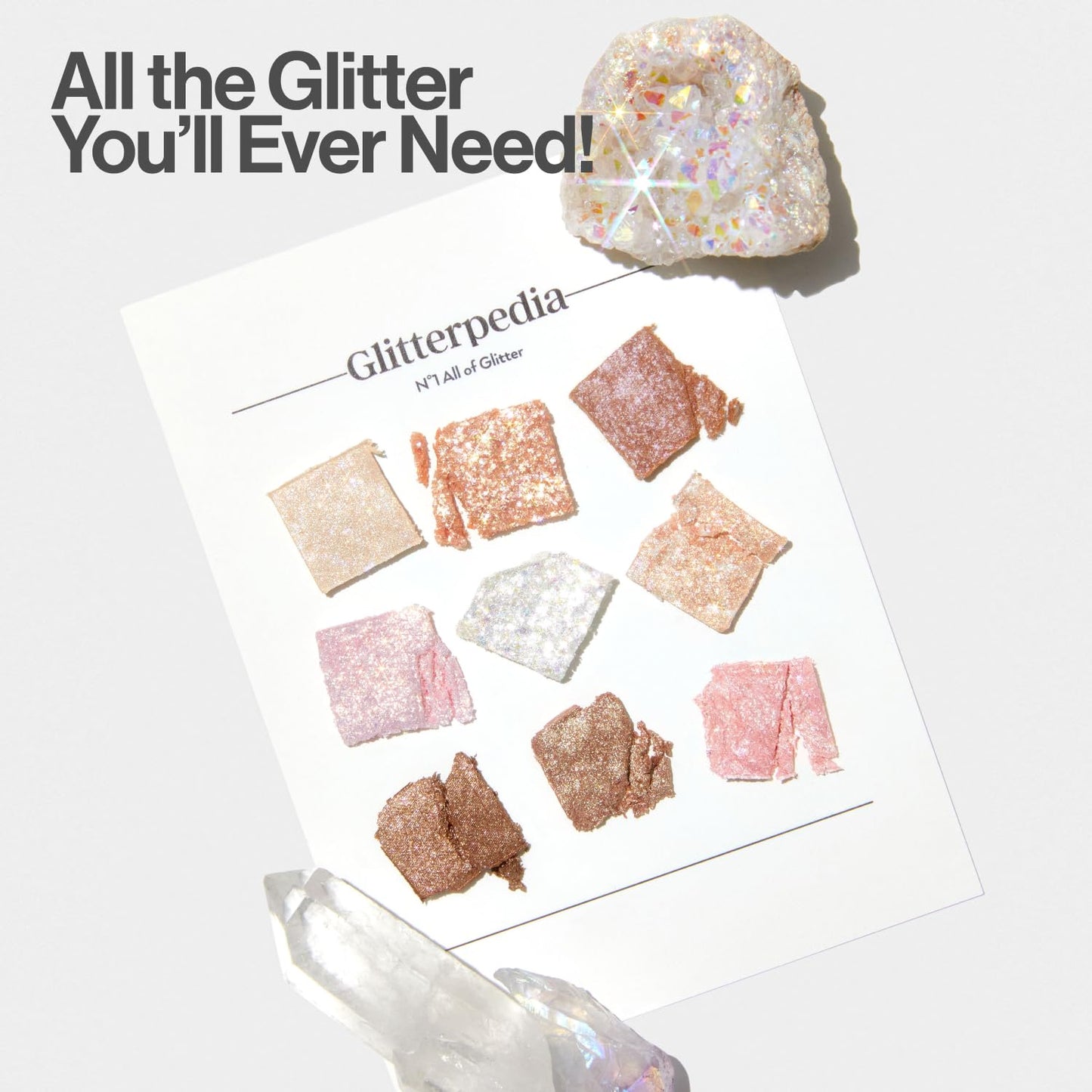 UNLEASHIA | Glitterpedia Lidschatten |Palette|Augen-Make-up|Punkt-Make-up Vegan|Kosmetik|Koreanische Kosmetik|Täglich|matt|glitter|schimmer|perlmutt|täglich|party|funkelnd…