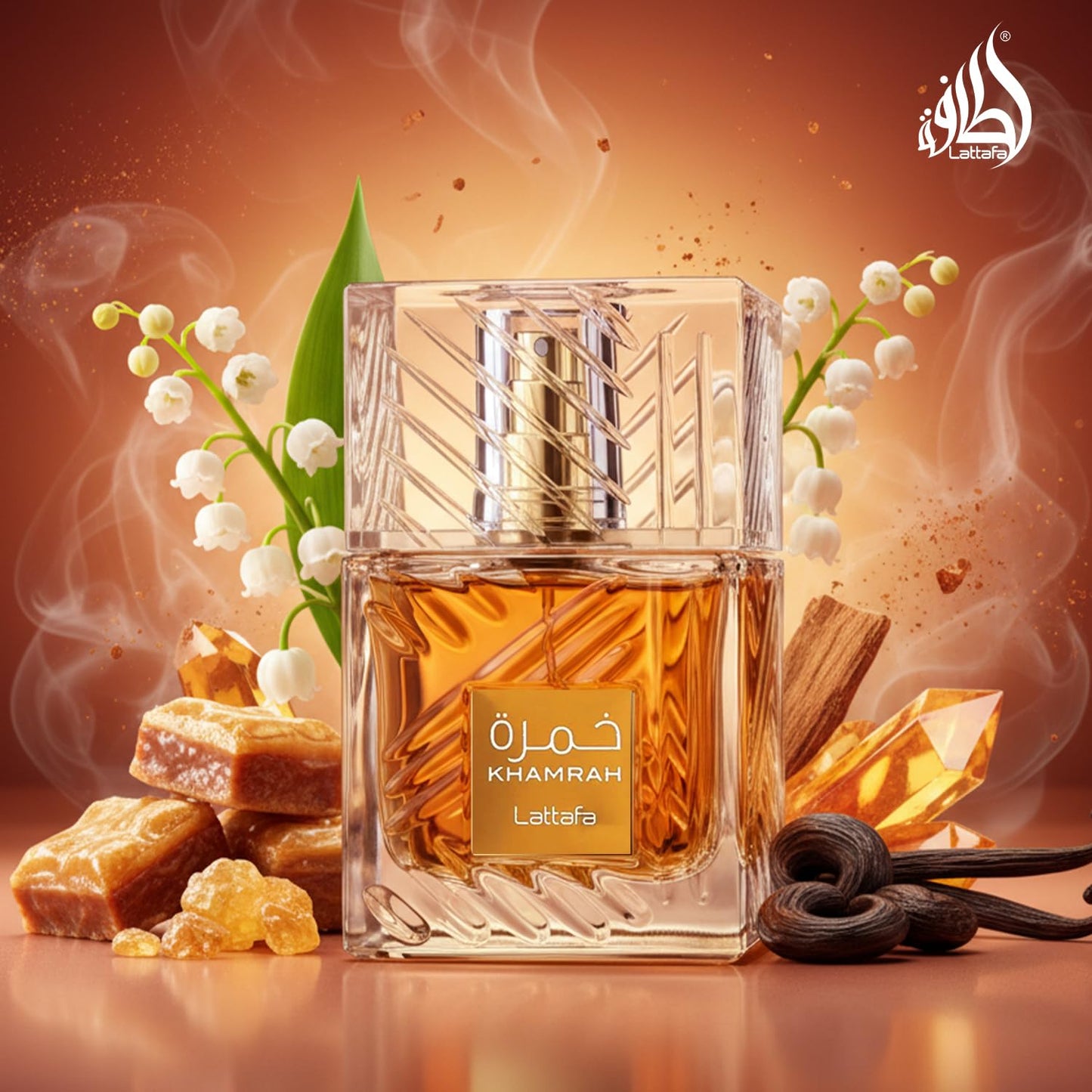 Lattafa Khamra Eau de Parfum Spray for Unisex 100 ml