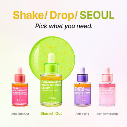 PURITO SEOUL Azelaic Acid 10 Kojic Tea Tree Serum 30ml