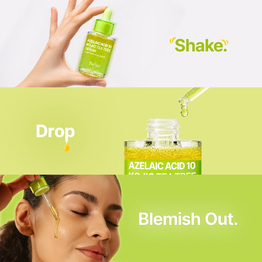 PURITO SEOUL Azelaic Acid 10 Kojic Tea Tree Serum 30ml