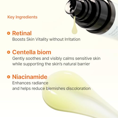 MEDITHERAPY Retinal Skin Booster Serum – Daily Retinal 100ppm for Beginners, Non-Irritating Retinol for Face & Body – Pore Minimizer, Wrinkle Treatment, Glass Skin – Korean Skin Care, Large Size (150ml)