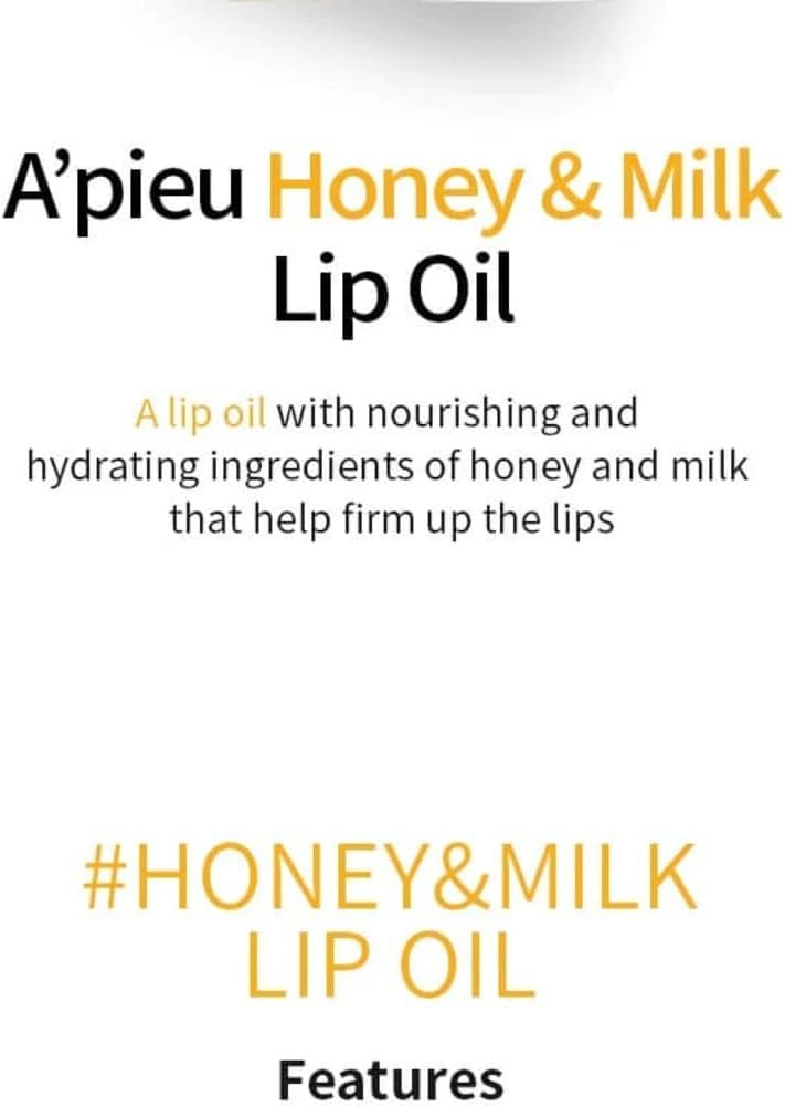 A'pieu Honey and Milk Lip Oil