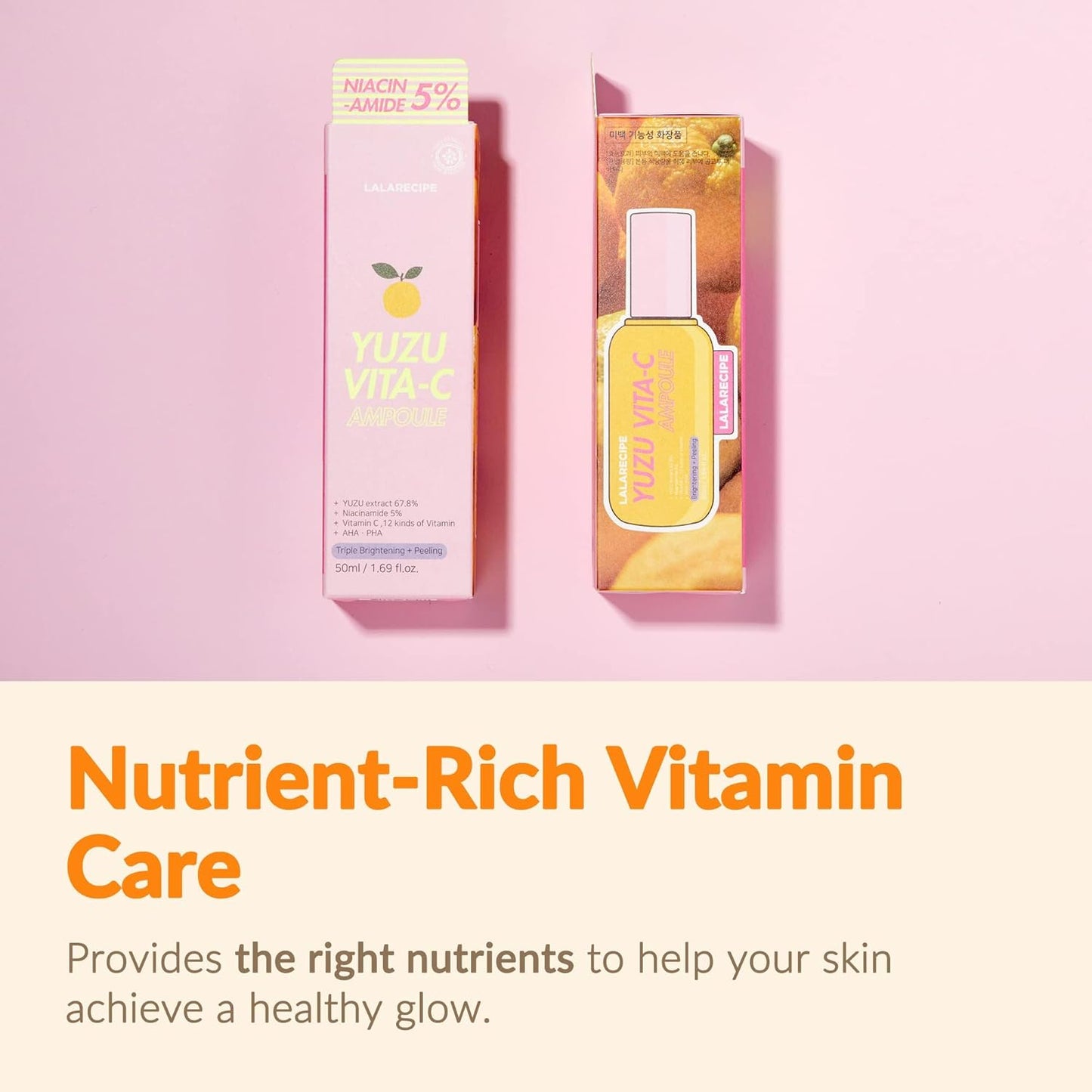 LALARECIPE - Yuzu Vita-C Ampoule