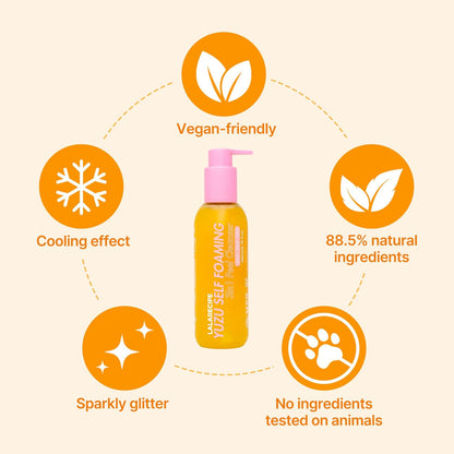 LalaRecipe Yuzu Self Foaming Cleanser 200ml