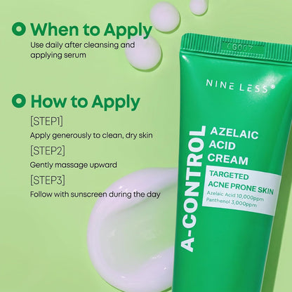 NINELESS A-Control Azelaic Acid Cream 50ml