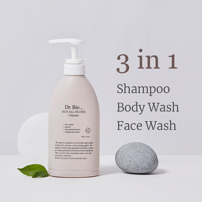 Daily Moisturizing Family Mild Lotion - Dr.Bio Best Hydration Lotion for Extremely Dry and Sensitive Skin | Non-greasy & Fast-absorbing | Long Lasting Moisture for Face, Body and Hand