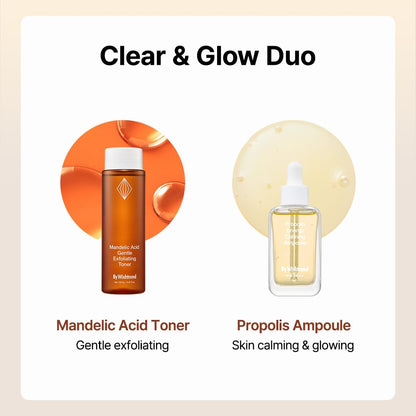 [BY WISHTREND] Mandelic Acid 5% Skin prep Water, Gentle Skin exfoliator for face, Aha Bha Toner, Ideal for Sensitive Skin | Helping clogged pores and Pigmentation