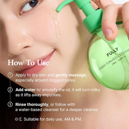 FULLY Green Tomato Pore Cleansing Oil 250ml