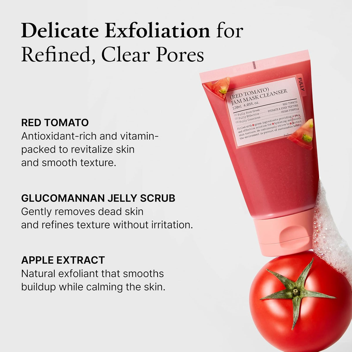 FULLY Red Tomato Jam Mask Cleanser 120ml