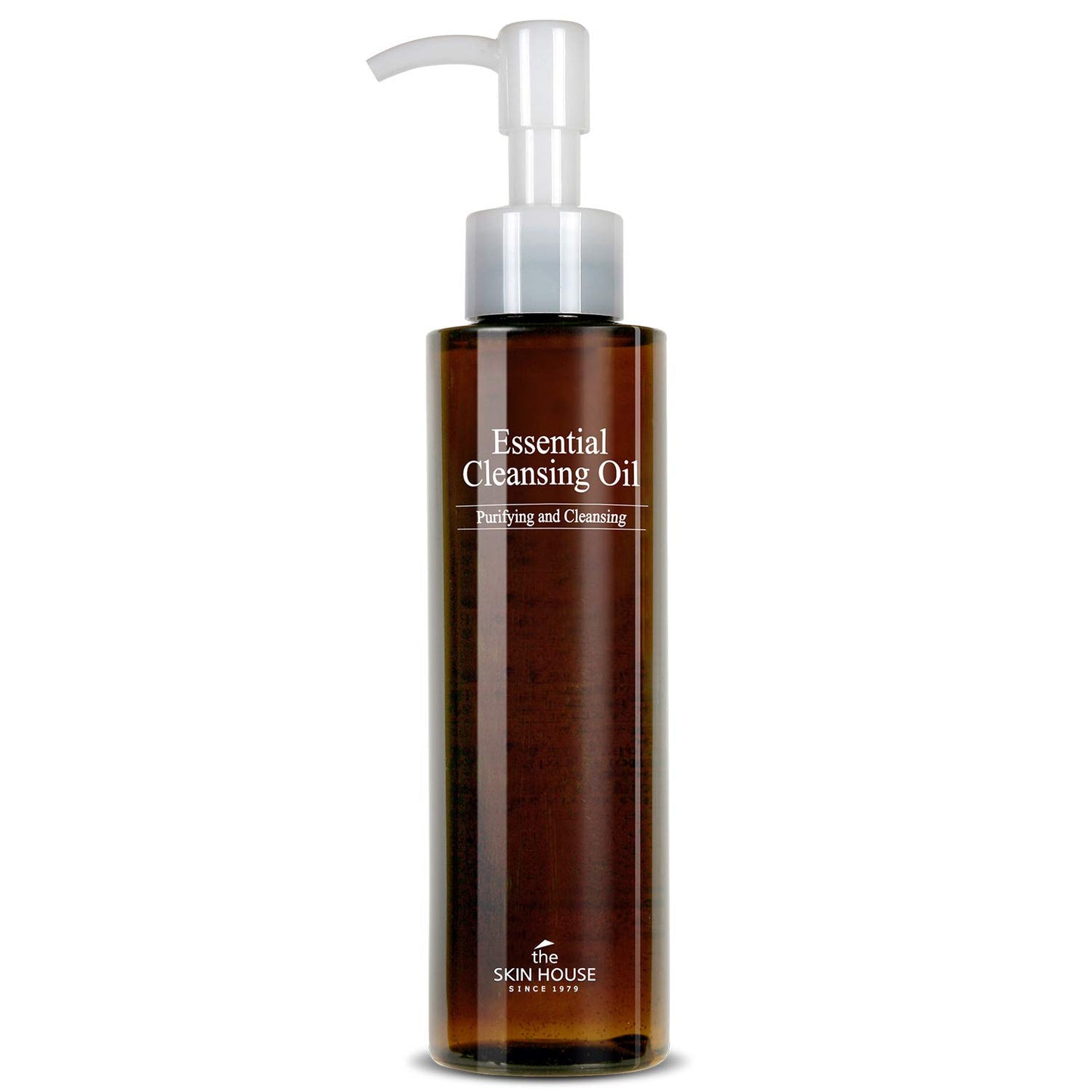 The Skin House Essential Cleansing Oil – Lightweight Oil to Milk Makeup Remover for Face | Deep Cleansing, Hydrating Formula | Removes Waterproof Makeup | Non-Greasy Korean Skincare | 5.07 fl oz
