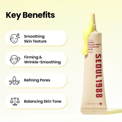 K-SECRET SEOUL 1988 Retinal Advanced Shot – Formulated with 22,275 Spicules and Advanced Retinal Liposome 12% | Fine Lines and Skin Texture Care Serum | Korean Skincare, 15ml / 0.51 fl oz