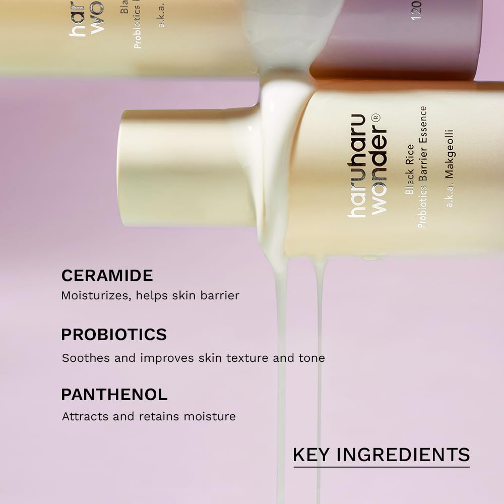 haruharu Wonder Black Rice Probiotics Barrier Essence