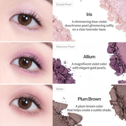UNLEASHIA | Glitterpedia Lidschatten |Palette|Augen-Make-up|Punkt-Make-up Vegan|Kosmetik|Koreanische Kosmetik|Täglich|matt|glitter|schimmer|perlmutt|täglich|party|funkelnd…