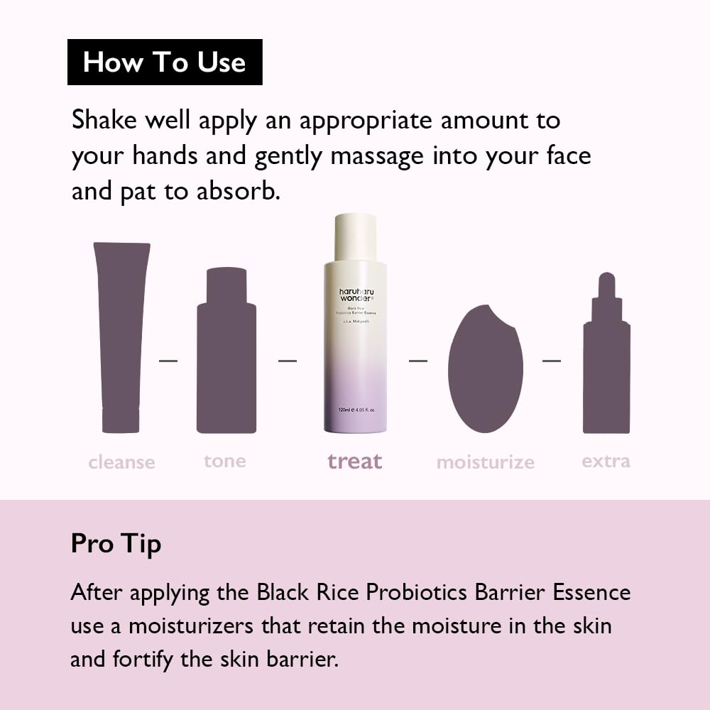 haruharu Wonder Black Rice Probiotics Barrier Essence