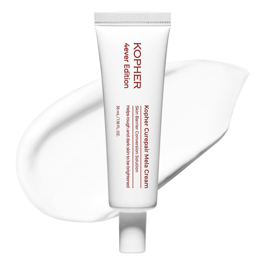 Kopher Curepair Mela Cream[4ever Edition] with 10GF Soothing & Repairing Moisturizer for Sensitive Skin - Redness Relief, Barrier Strengthening Skin, Korean Skincare (1.18 fl.oz.)