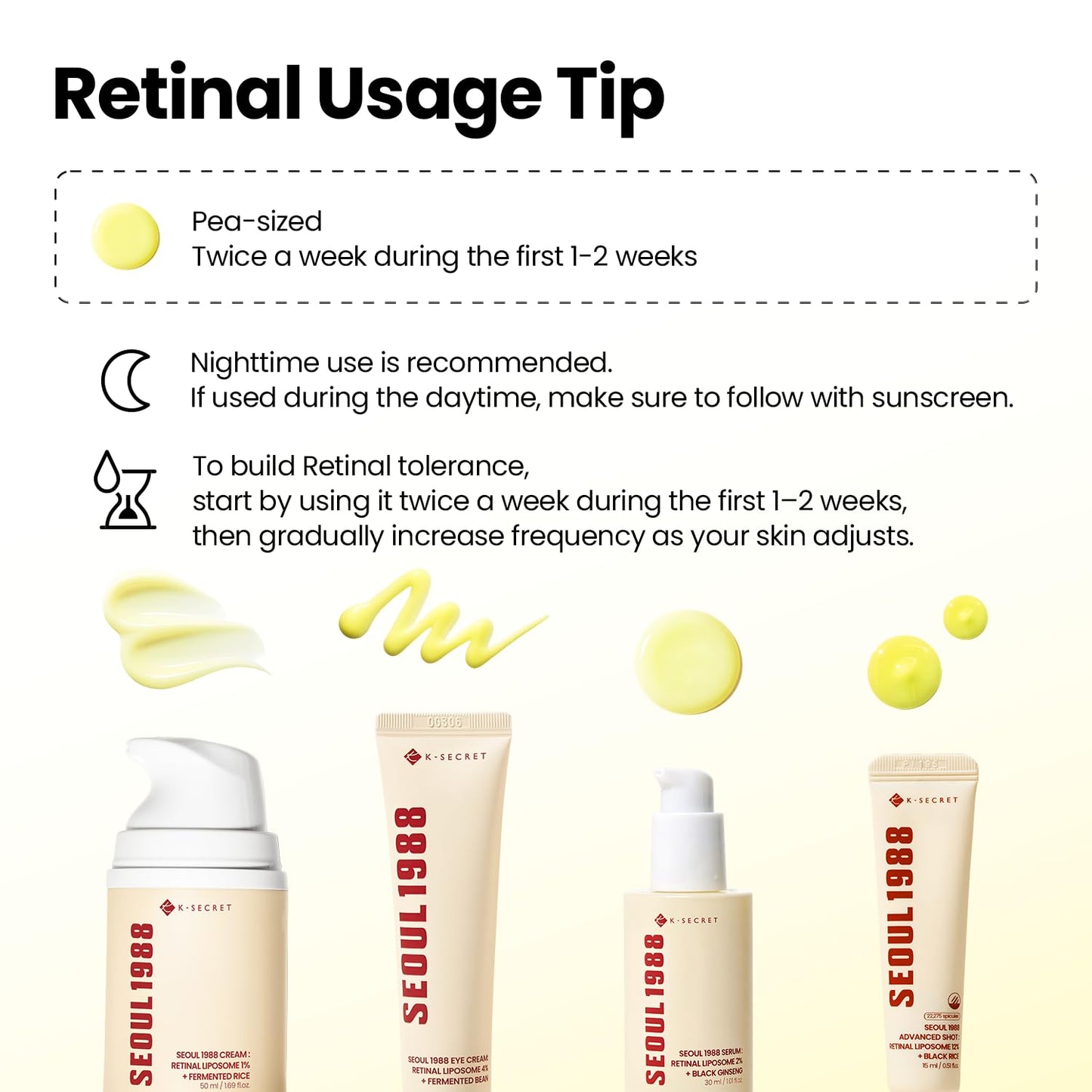 Seoul 1988 Retinal Liposome 4% + Fermented Bean Eye Cream 30 ml