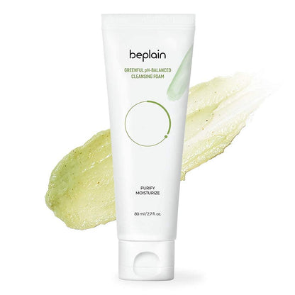 beplain Greenful pH-Balanced Cleansing Foam 80ml