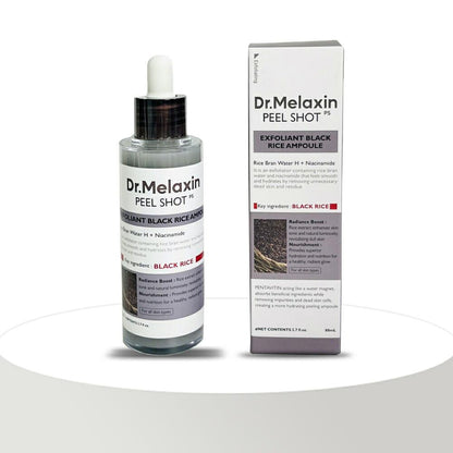 Dr. Melaxin Peel Shot Glow Black Rice Peeling Ampoule 80ml