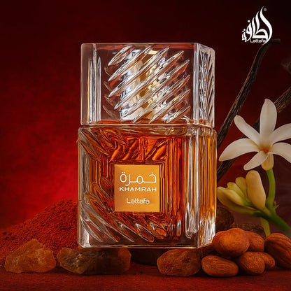 Lattafa Khamra Eau de Parfum Spray for Unisex 100 ml