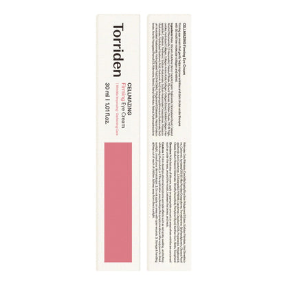 Torriden CELLMAZING Collagen Firming Eye Cream 30ml (1.01 fl.oz) | Wrinkle Improvement and Dark Circles Care | 5D Collagen Complex, 4R Pure Retinol | Korean Skincare Eye Cream