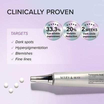 Mary&May Tranexamic Acid + Glutathione Eye Cream