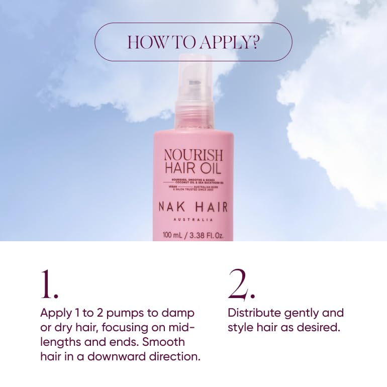 NAK Signature Nourish Hair Oil 100ml