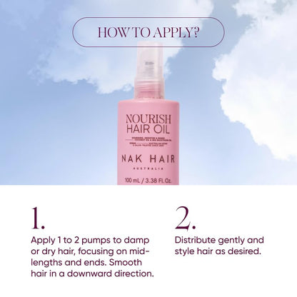 NAK Signature Nourish Hair Oil 100ml