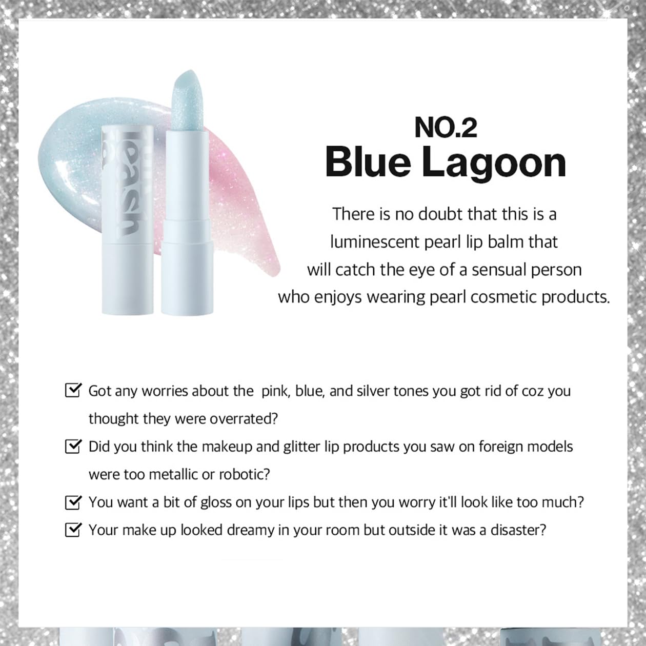 [UNLEASHIA] Glacier Vegan Lip Balm